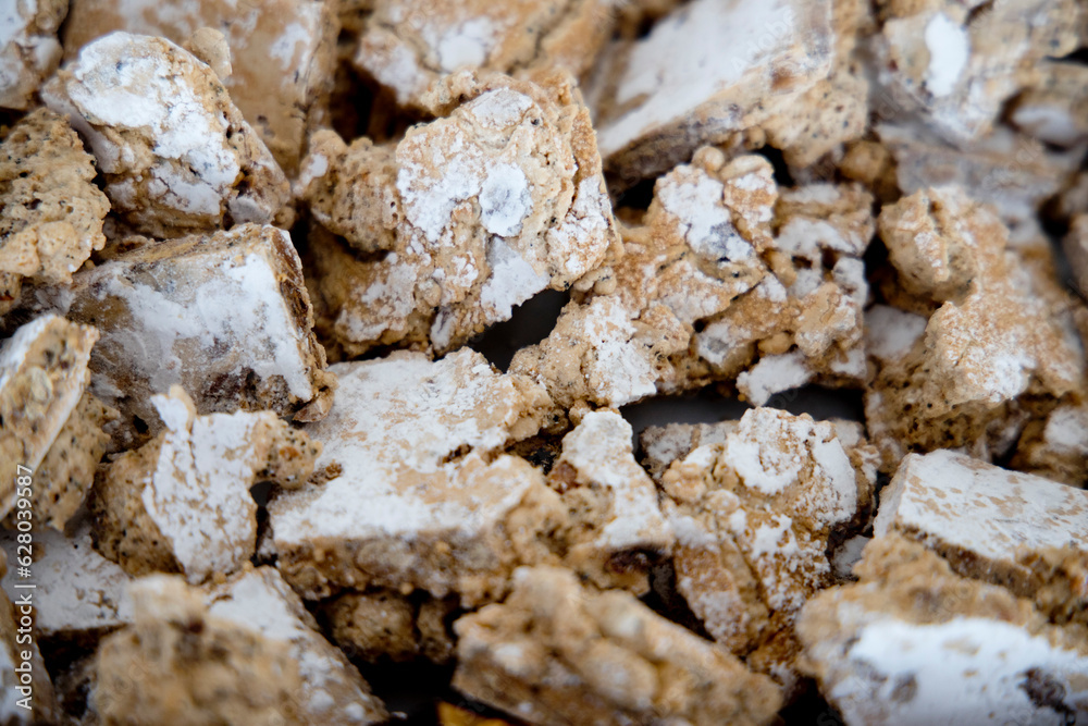 typical sweets from Campania with almonds and giffoni hazelnuts typical sweets from Campania with almonds and giffoni hazelnuts
