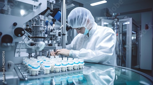 Manufacturing process of medicinal and medical preparations. Generative AI