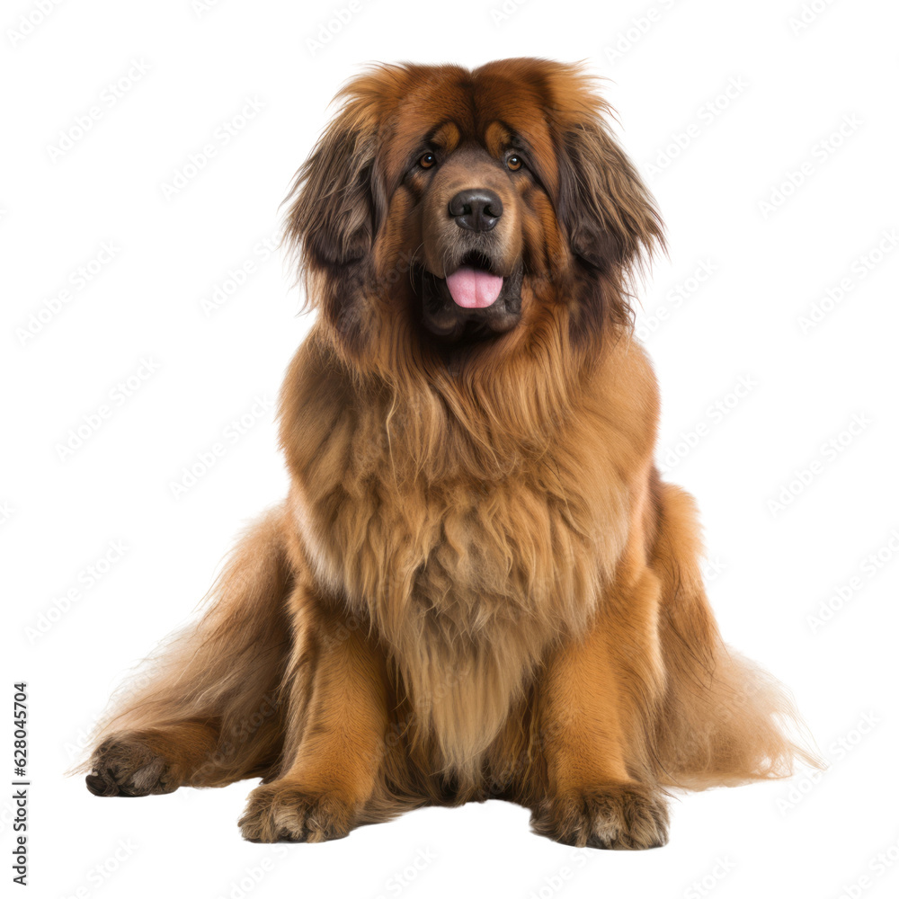dog isolated on transparent background cutout