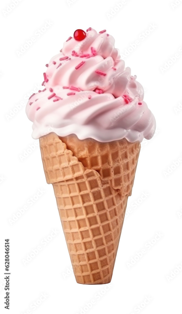 Ice cream cone isolated Ice cream cone isolated