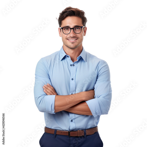 Businessman isolated.