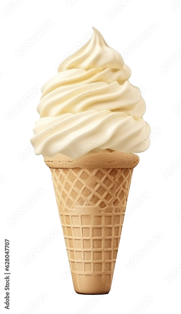 Ice cream cone isolated Ice cream cone isolated