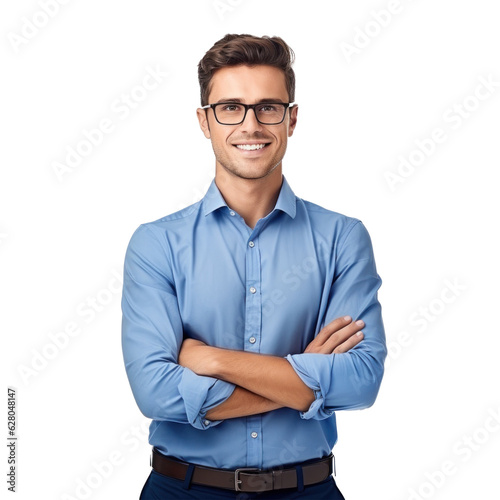 Businessman isolated.