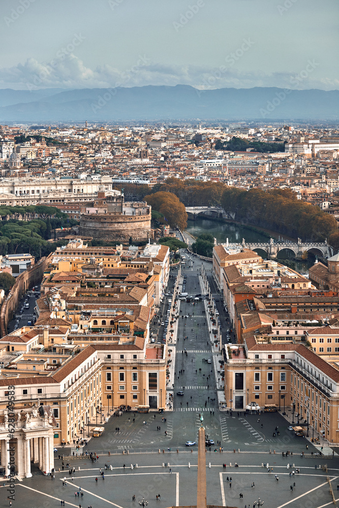 view of the city Vatican