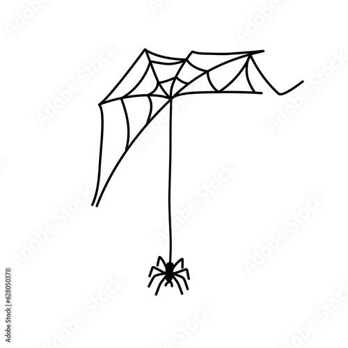 hanging spider icon