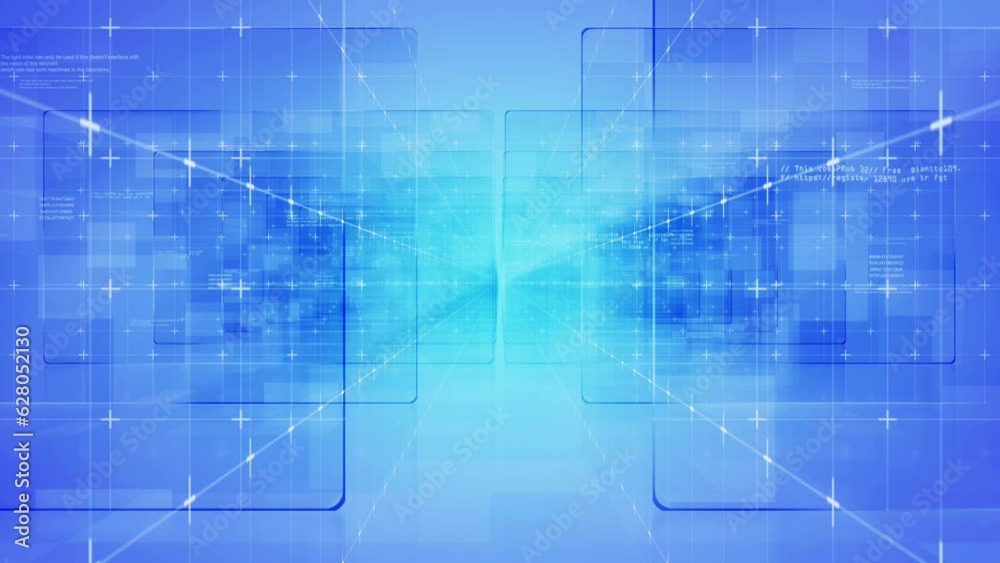 Technological Abstract Sci Fi tunnel opening gates HUD.2D FX Technological Abstract Sci Fi tunnel opening gates HUD.2D FX