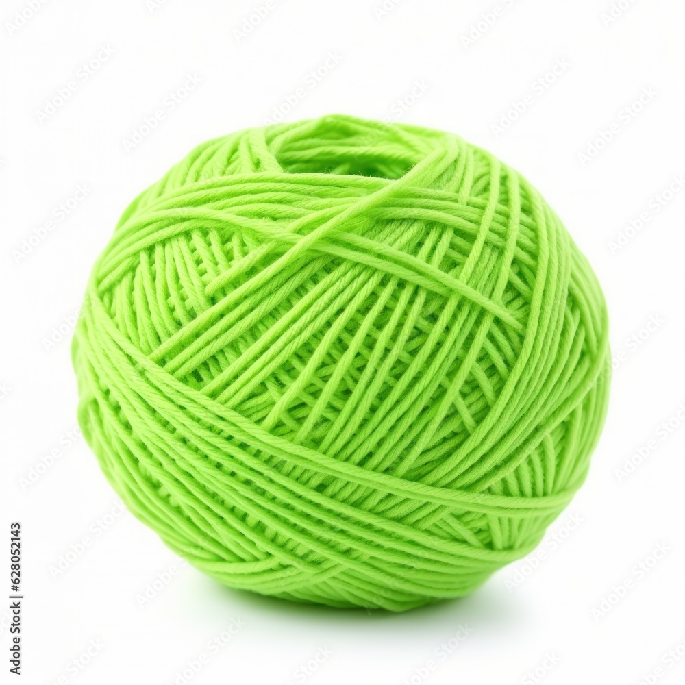 Ball of thread. for knitting isolated Ball of thread. for knitting isolated