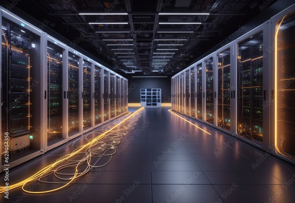 Obraz premium Server Room Data Center