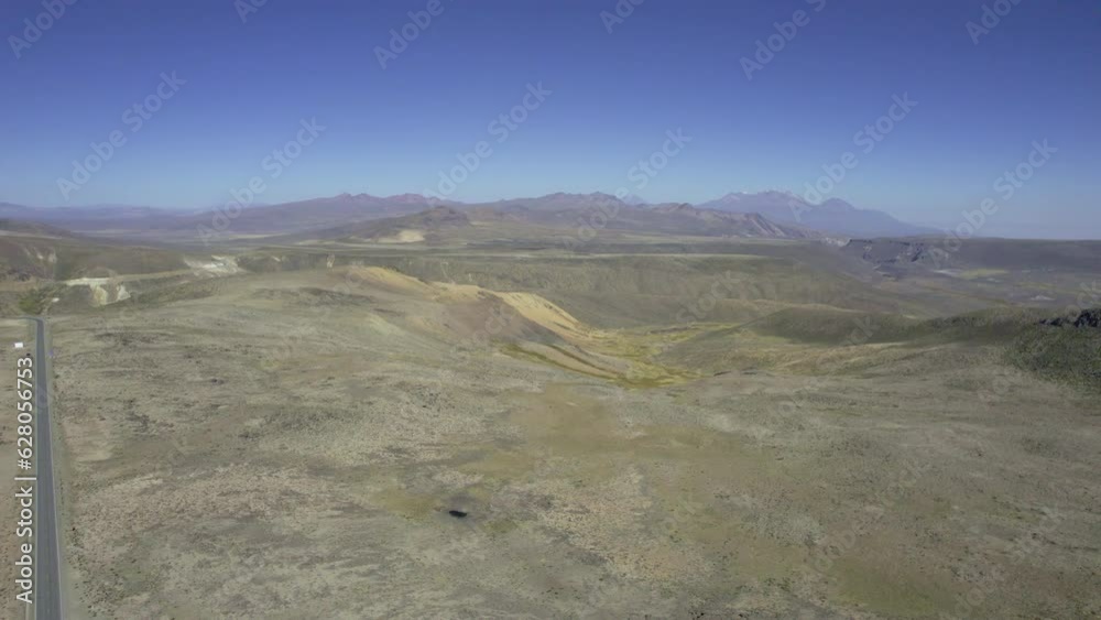 View of the Colca Canyon in the Caylloma region, Arequipa. Peru. View of the Colca Canyon in the Caylloma region, Arequipa. Peru.