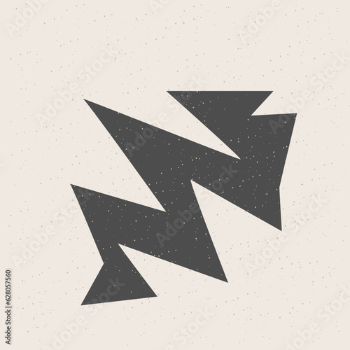 Abstract Hand Crafted Application Simple Graphic Shape Poster Template Pattern Background