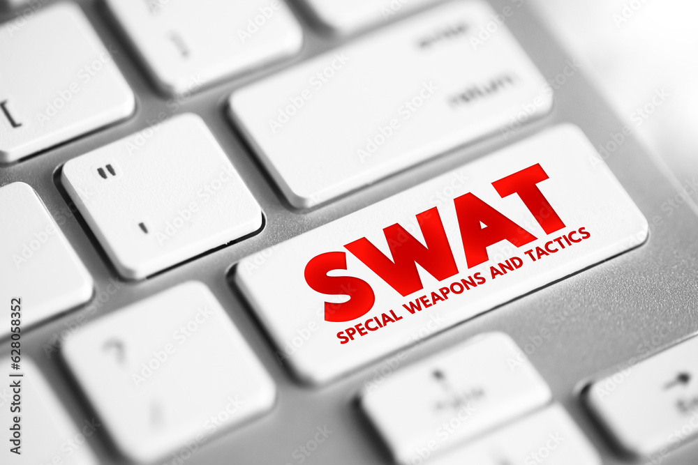 SWAT Special Weapons And Tactics is a police tactical unit that uses specialized or military