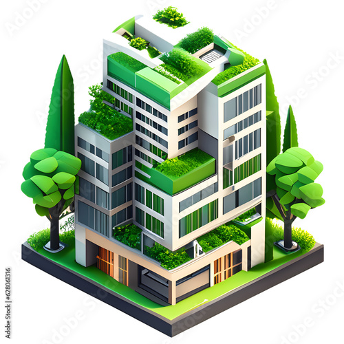 Isometric Building photo