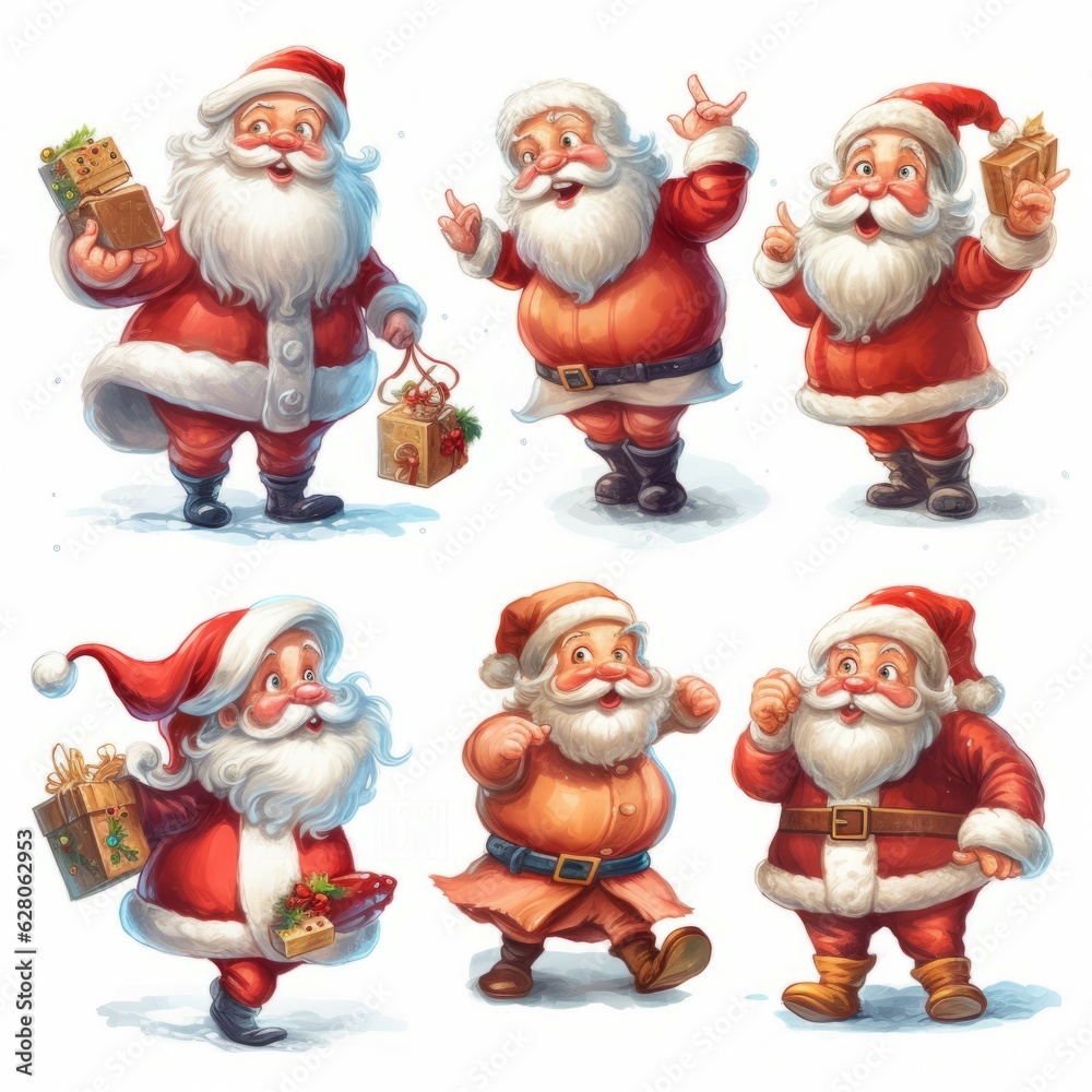 Christmas Themed Character Graphics Element created with Generative AI Christmas Themed Character Graphics Element created with Generative AI