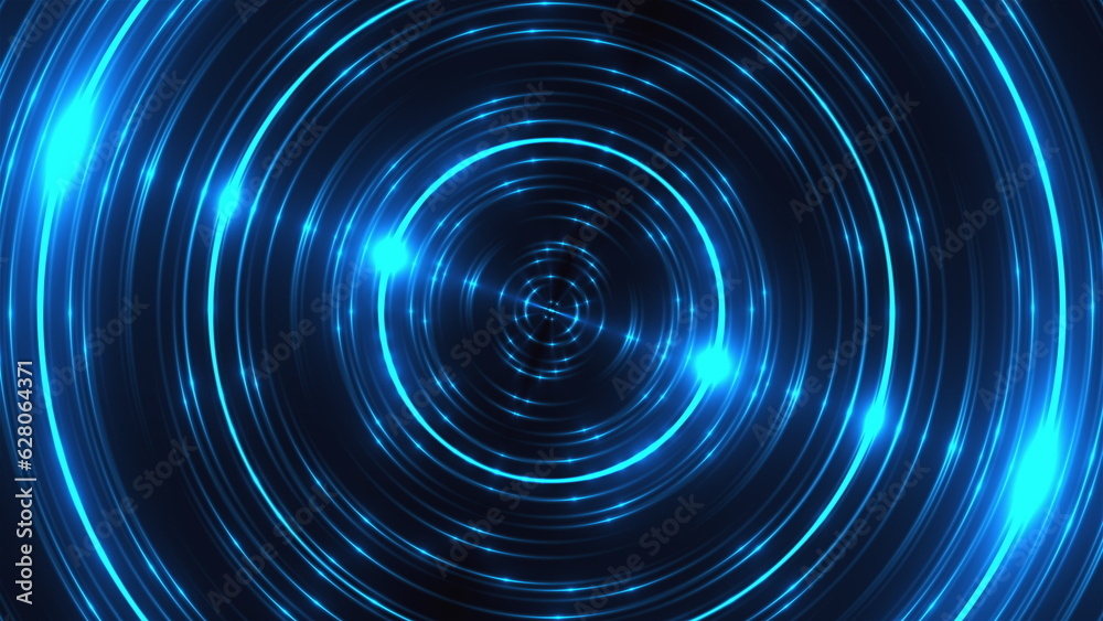 Fractal blue light. Computer generated 3d render Fractal blue light. Computer generated 3d render
