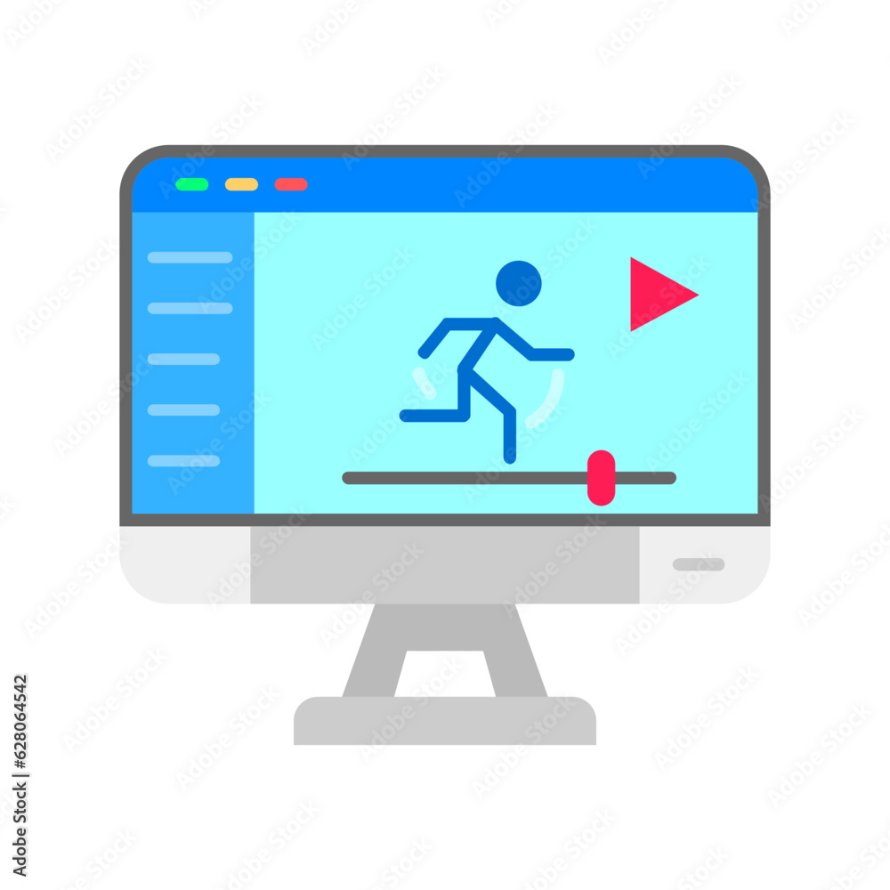 Motion graphic Icon Motion graphic Icon