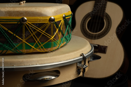 brazilian drums and cavaco photo