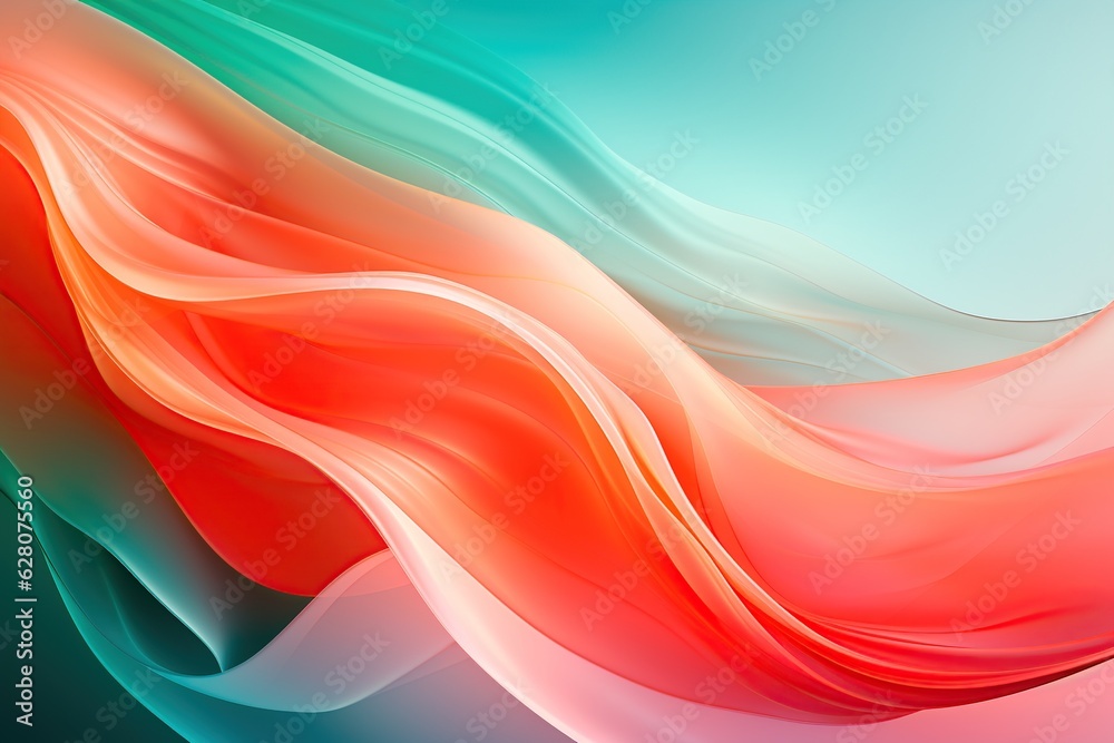 Indulge in the artistry of this abstract flowing background featuring captivating green and red colors. Its fluid shapes and swirling patterns create a visually stunning composition. Ai generated Indulge in the artistry of this abstract flowing background featuring captivating green and red colors. Its fluid shapes and swirling patterns create a visually stunning composition. Ai generated