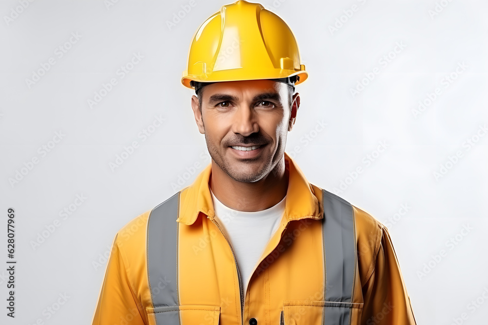 portrait of a engineer isolated in studio ai generated art portrait of a engineer isolated in studio ai generated art