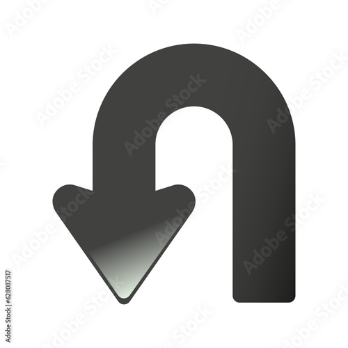 Black arrow icon
