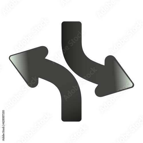 Black arrow icon