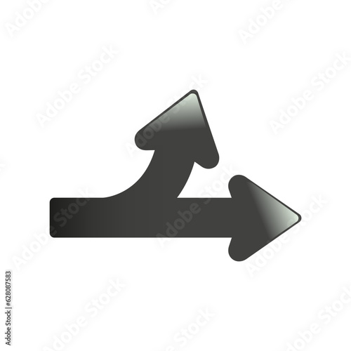 Black arrow icon