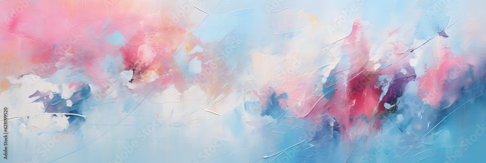 Abstract illustration wallpaper background design, colorful drawing, pattern, wide resolution
