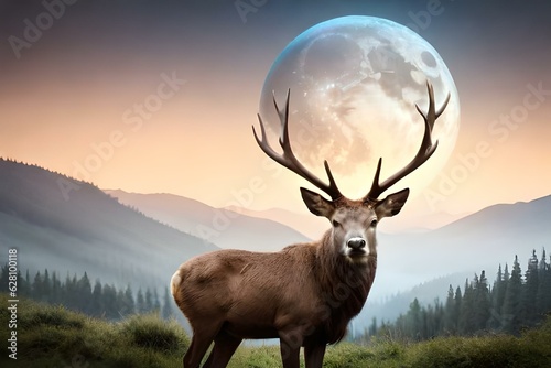 deer in the mountains © qaiser
