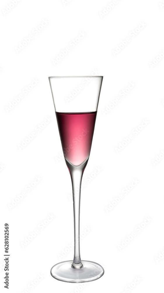 Red wine and goblet transparent background PNG easy to use