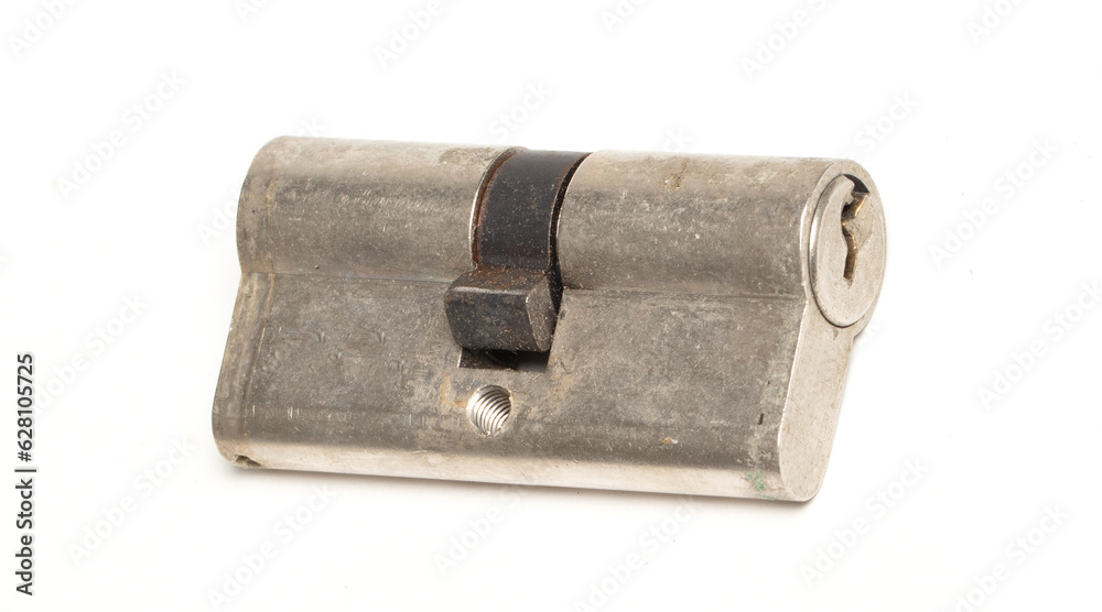Fototapeta premium Knob lock isolated on white