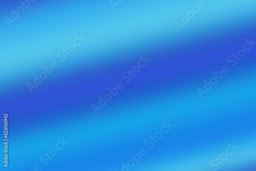 Abstract vibrant color background of gradient blue diagonal stripes