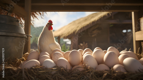 eggs at the farm, chicken and eggs, locally produced, organic, local food, roasters and chicken at the hen house, agriculture, respectful farming