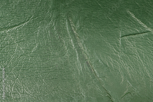 Green leather