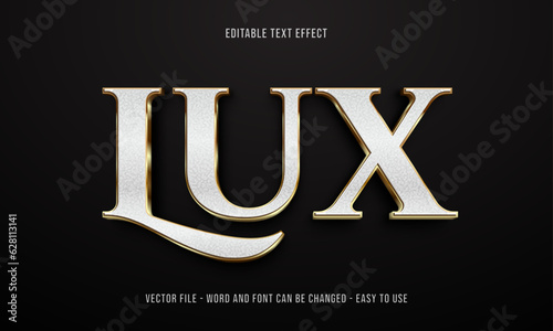 Editable text effect  luxury mock up