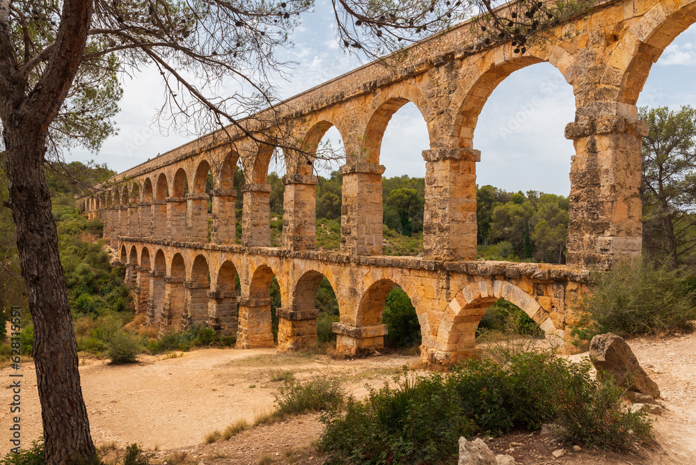 Old Roman Aqueduct in Tarragona