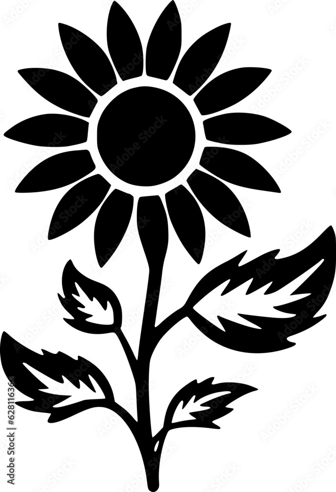 Flower | Minimalist and Simple Silhouette - Vector illustration Flower | Minimalist and Simple Silhouette - Vector illustration