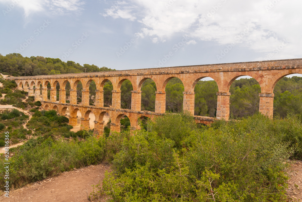 Old Roman Aqueduct in Tarragona