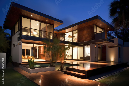 Modern and contemporary home exterior design © Kien