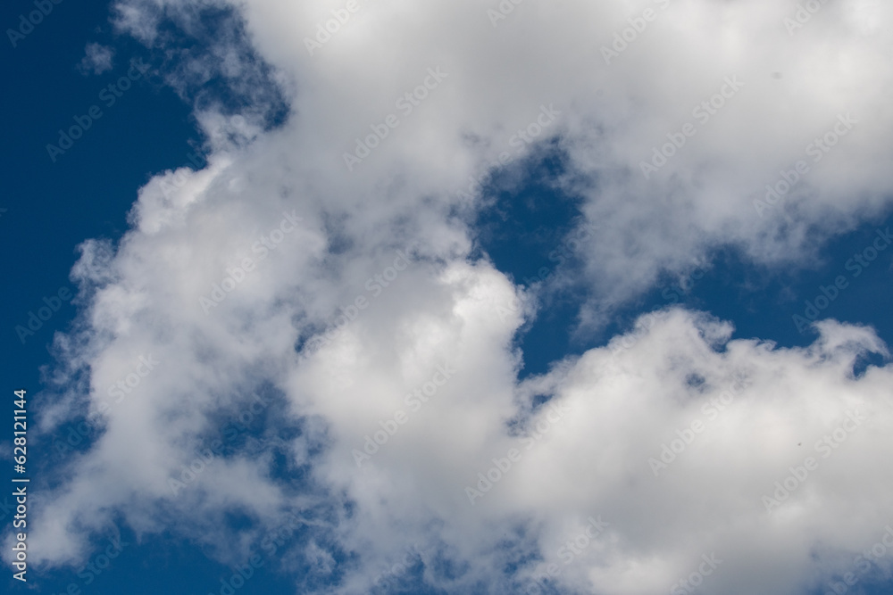 Obraz premium Clouds on the Nordic summer sky