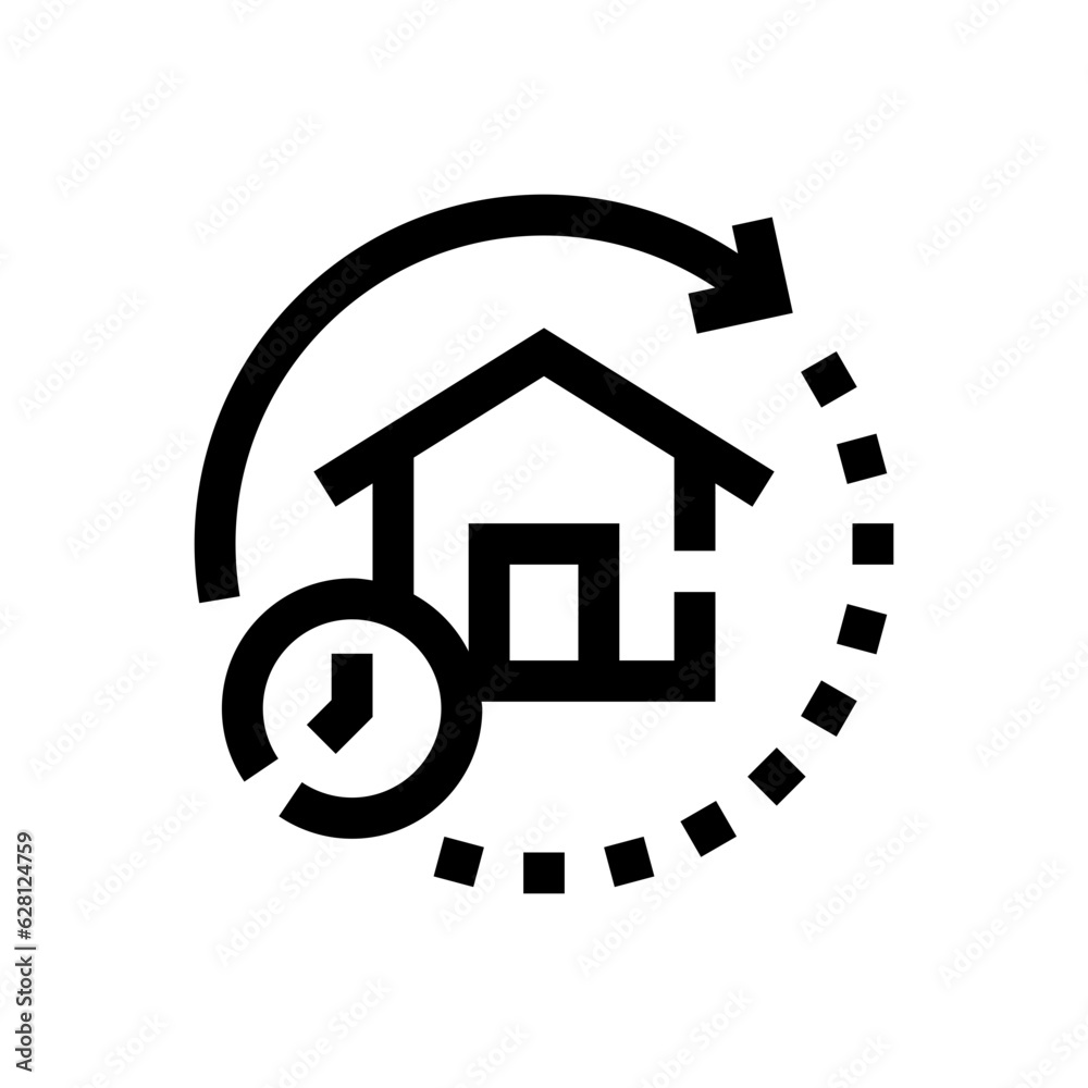 home line design style icon for web and graphic design home line design style icon for web and graphic design