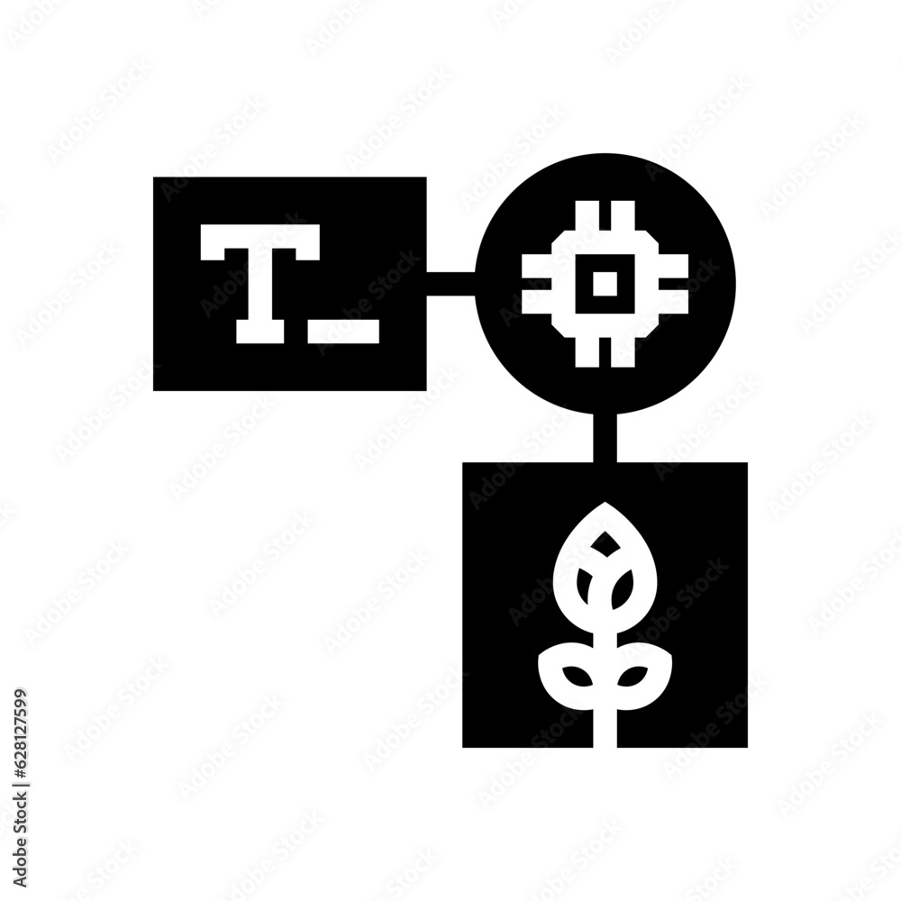 text glyph style vector icon for any project text glyph style vector icon for any project