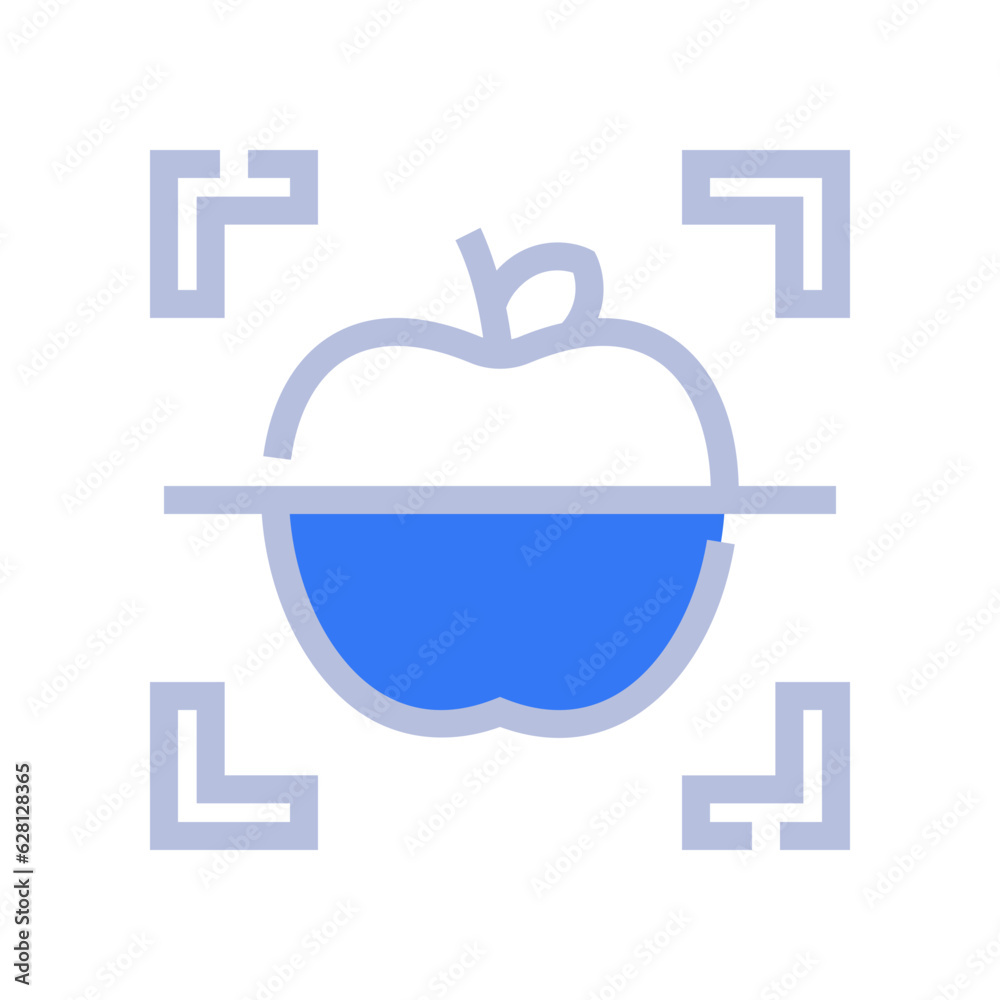 Obraz premium object two tone style icon vector illustrations