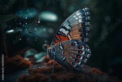 Alpha butterfly. Generative AI © William