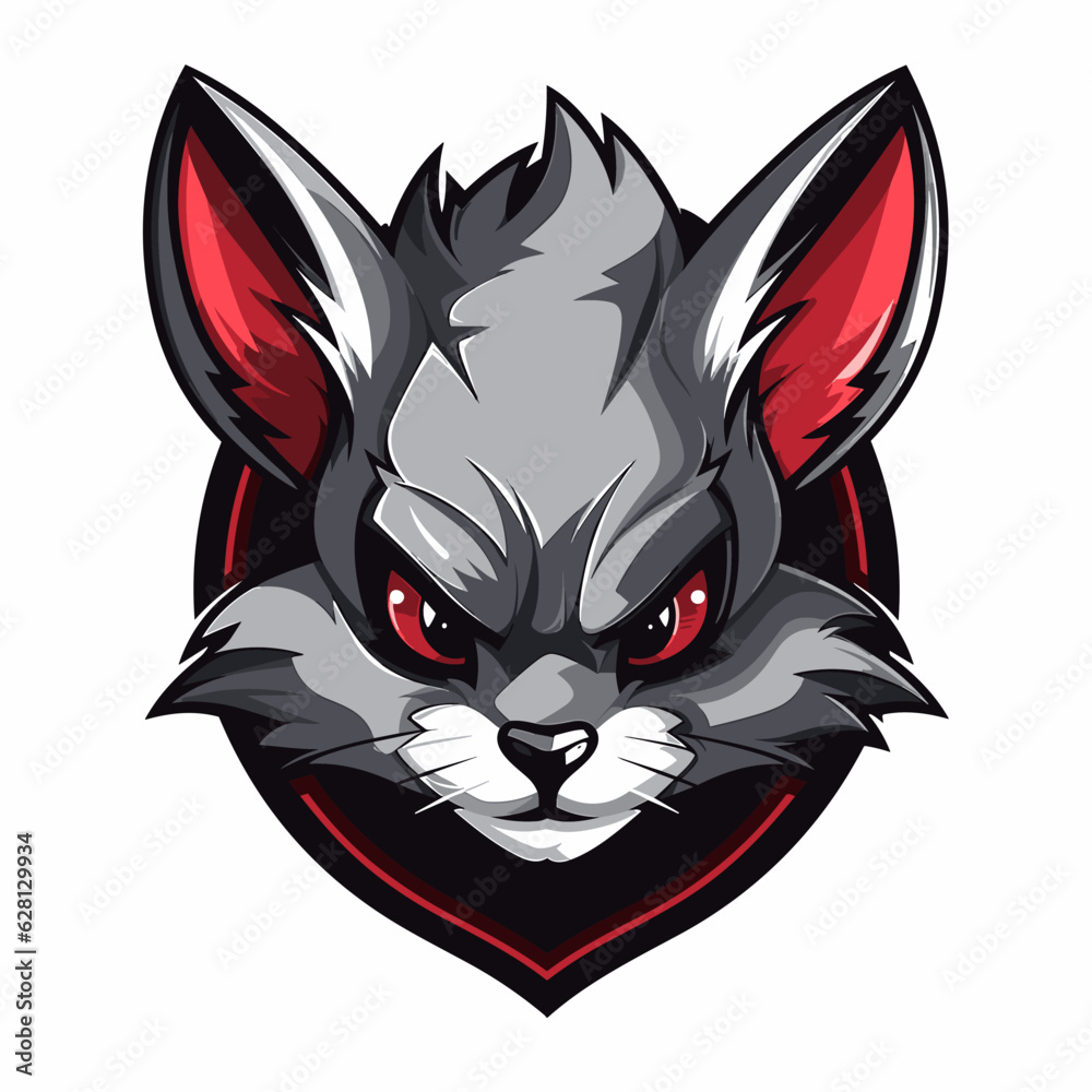 Esport vector logo chinchilla, chinchilla icon, chinchilla head, vector, sticker Esport vector logo chinchilla, chinchilla icon, chinchilla head, vector, sticker