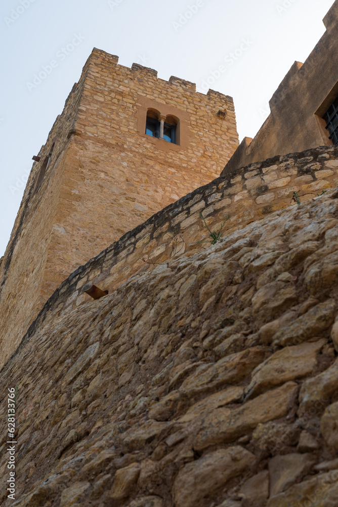 Castle in Castellet Barcelona Spain