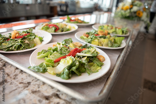 Green salad ready to be served 