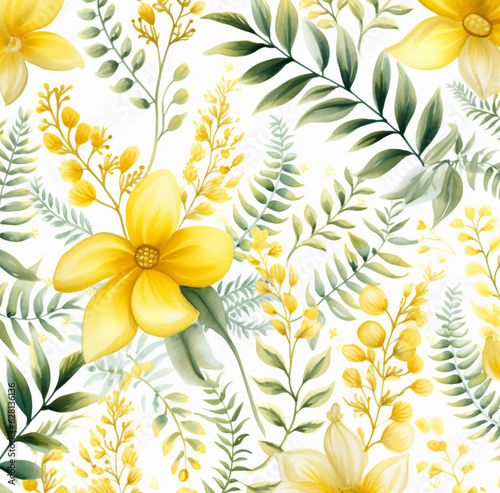 seamless floral background