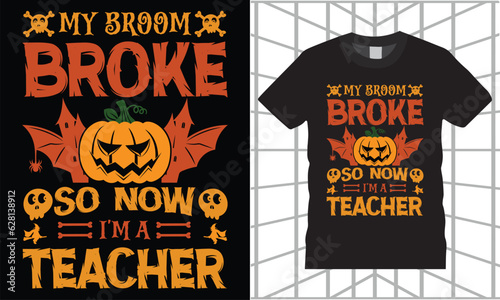 Halloween T-Shirt Design vector Graphic template.Halloween t-shirt illustration. Horns head devil t shirt design.Beautiful and eye catching vector. Halloween party costume with print-ready File.