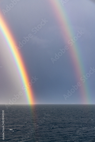 A rainbow on the Adriatic Sea  Croatia