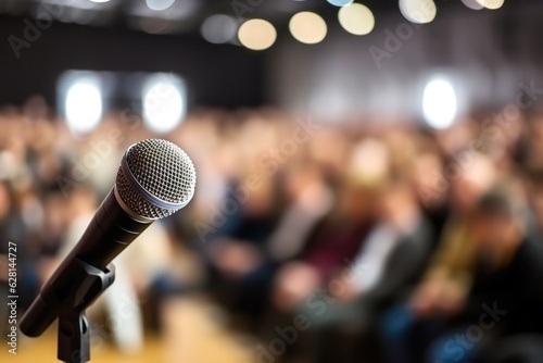 Ready to rock the stage: Modern mic for talk-shows, stand-ups, and conferences