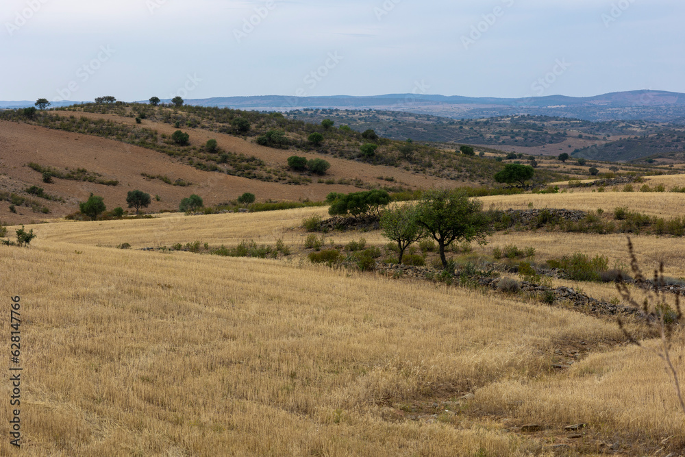 Dry land on the Algarve region